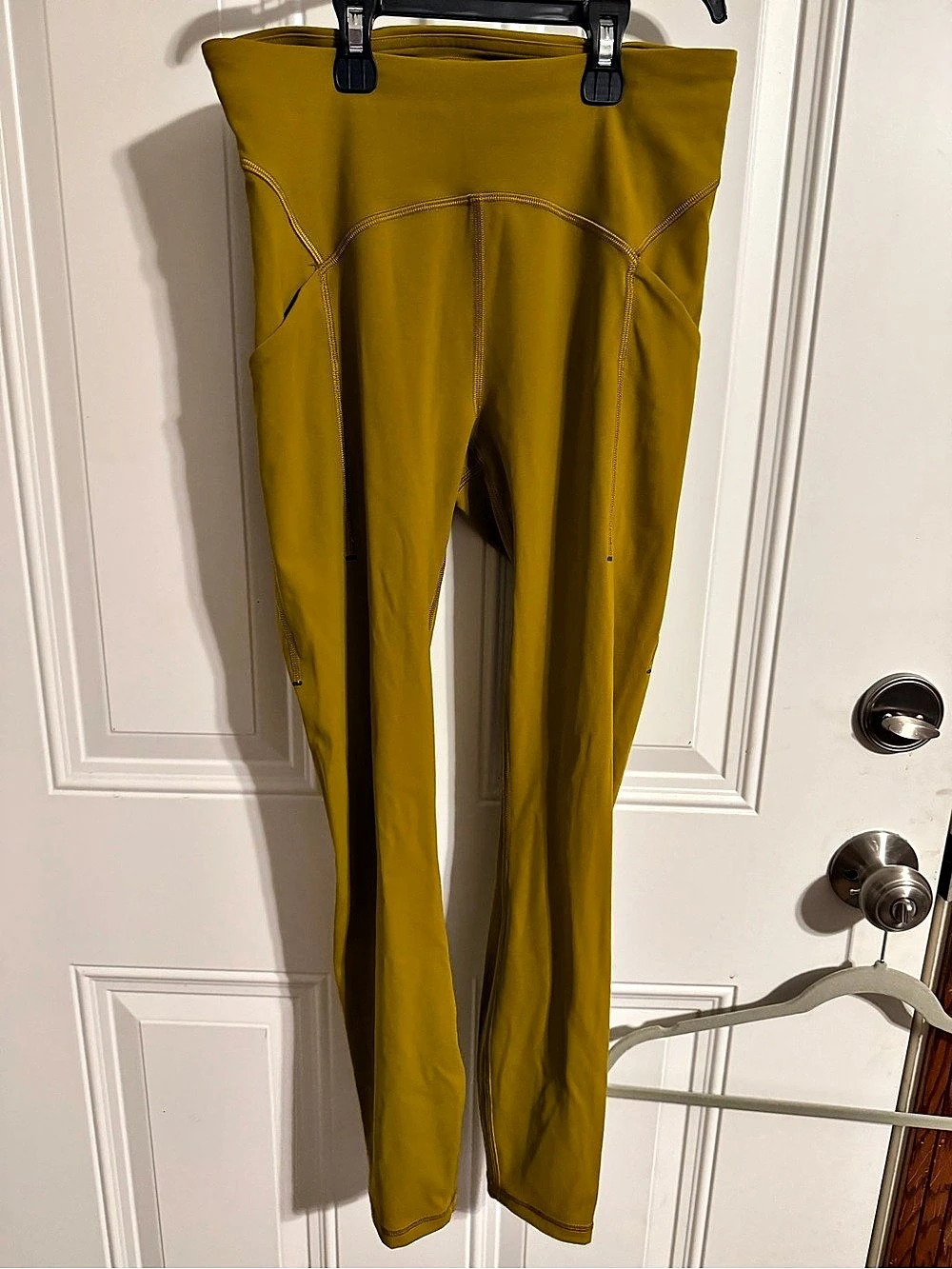 Lululemon Unlimit High-Rise Tight 25" Leggings Yellow Size 6 Like New